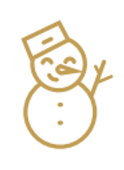 Illustration of a snowman.