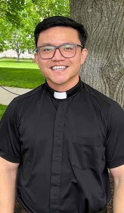  Headshot of Quang Tran, S.J., Ph.D.